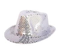 Folat Trilbly Chapeau à Paillettes Argenté