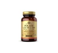 Folate 1 333 mcg DFE (800 mcg d'acide folique) 250 comprimés Solgar