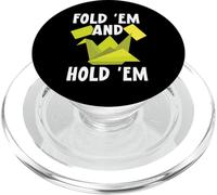 Fold 'em and Hold 'em Paper Art Papier Origami Art Japonais PopSockets PopGrip pour MagSafe