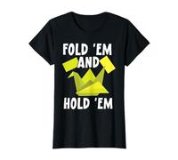 Fold 'em and Hold 'em Paper Art Papier Origami Art Japonais T-Shirt