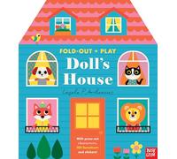 Fold-Out + Play: Doll's House: Build your own 3D house with interactive play pieces and stickers