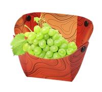 Foldable Bowl, Camping Dishpan, Travel Wash Basin, Ultra-Light Design, Leakproof Tableware, Hiking Road Trips Outdoor Family Use, Size 11x9x5 and 7x5x3 Inches Gray 2 Piece