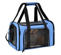 Foldable Breathable Travel Carrier, Cat Carrier, Pet Travel Kitten Carrier, Foldable Small Pet Carrier Bag for Cats and Dogs, Ideal for Travel and Outdoor Adventures