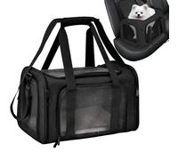 Foldable Breathable Travel Carrier, Cat Carrier, Pet Travel Kitten Carrier, Foldable Small Pet Carrier Bag for Cats and Dogs, Ideal for Travel and Outdoor Adventures