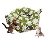 Foldable Cat Circle Tunnel Non-Slip Christmas Tree Skirt Decoration
