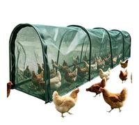 Foldable Chicken Tunnel Outdoor Poultry Run Shade Net Enclosure