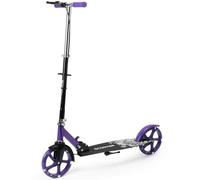 Foldable Commuter Kick Scooter pour Adults Teens 8" Luminous Solid PU Wheels