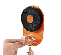 Foldable Cup Holder - Record Shape Foldable Organizer, Holder with Hook | 5.16x3.27 In | Vinyl Record Design Wall-Mounted Foldable Cup Holder | Drill-Free Storage Organizer with Hook for Car & Home