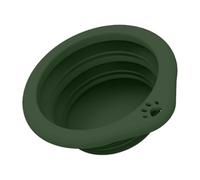 Foldable Dog Bowl, Silicone Portable Water Dish, 6.69x5.91in Expandable Cat Feeding Cup, 300ml Capacity, Travel Friendly Design for Walking, Outdoors, Traveling