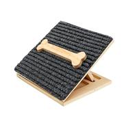 Foldable Dog Ramp - Wooden Adjustable Height Pet Steps for Bed & Car