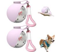 Foldable Dog Water Bottle for on The Go, Leak-Proof Travel Drinking Bowl for Cats with Foldable Silicone Bowl, Portable Pet Water Bottle for Dog Cat Outdoor Walking (2D)