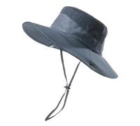 Foldable Fishing Cap With Drawstring Solid Color Mesh Pure Fisherman Hat With Rope Adjustable Outdoor Sun Convient pour La Pêche(COLOR 6)