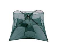 Foldable Fishing Cast Net, Multihole 4/10/16 Holes Fish Dip Cage Nets, Portable Fish Catch Net Trap Tool, Fishing Accessories for Catching Cod Eels Crabs Lobsters Shrimp Outdoor
