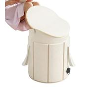 Foldable Foot Bath Tub - Deep Knee-High Basin, Portable Insulation | 12.99x18.90 Inch | 5-Layer Insulation Oxford & PVC | Deep Knees-Up Design With Drain Outlet, For Home Foot Soak, Sauna
