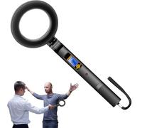 Foldable Handheld Metal Detector, 360° Scanning Tool, 15.55x5.47x1.26in Portable Detection Device, Sound Vibration Alerts, High Sensitivity for Security Inspection, Checkpoint