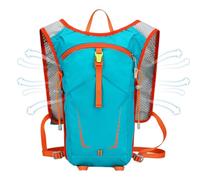 Foldable Hiking Backpack - Lightweight Reflective Bag, 15L Water-Resistant Rucksack with High-Visibility Safety, Compact Travel Bag, Outdoor Sports Pack, Portable Climbing Gear for Cycling Running