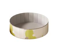 Foldable Kiddie Pool | Portable Paddling | Anti--SlipNon-Gonflatable Save Space Summer Cooling Pet Puppy Paddlings Tub for Dogs Children Backyard Outside Yard Hot Weather