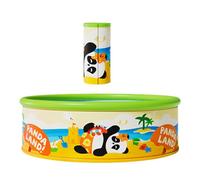 Foldable Kids Pool 122cm PVC Portable Splash Pool for Garden Summer