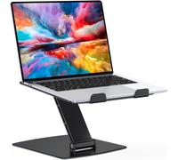 Foldable Laptop Stand, Ergonomic Aluminium Laptop Stand, Laptop Stand Compatible with MacBook Air Pro, XPS and More 10-16 Inch Laptops