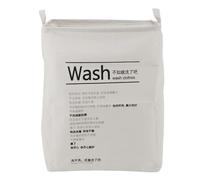 Foldable Laundry Basket | Large Capacity Cotton Linen Hamper for Dirty Clothes/Toys/Home Organization | Foldable Storage Basket with Sturdy Iron Frame (L)