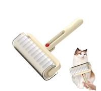 Foldable Lint Roller Clothes, Pet Hair Remover, Cleaning Tool with Refill for Home with Foldable Design, Laundry Fabric Carpet Upholstery, Shoes Hat Car Interior Accessory, Travel Office Couch Bedding