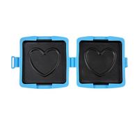 Foldable Microwave Grill Pan - Non-Stick Sandwich Maker for Travel, Quick Breakfast, Snack and Meal Prep, Easy Cleaning, Compact Storage for Home, Kitchen, Dorm, Restaurant, 6.30×5.51×1.18inch