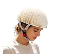 Foldable Paper Bike Helmet - Ultra-Lightweight Breathable Cycling Hat with Adjustable Chin Strap | Portable & Compact Head Protection for Commuting, Hiking & Beach