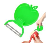 Foldable Peeler - PP & Stainless Steel Portable Peeler For Camping & Travel | Compact Fruit & Vegetable Peelers Gift For Christmas & Trips