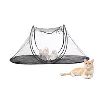 Foldable Pet Kitten Playpen, Breathable Cat Exercise Playpen, Portable Pussy Enclosure, 47.24x24.8x19.69 inches, Travel Dog Tent Crate, Foldable Animal Kennel,
