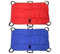 Foldable Pet Stretcher, Multi Use Transfer Rescue Sling with Safety Straps, Portable Transport Mat, 47.24x29.13x1.18 inches for Cats, Dogs, Bunnies, Vet Clinic Travel Use