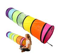 Foldable Play Tunnel, Fun Crawl Tent, Bright Indoor Tube, Household Living Room Bedroom Activity Set, Outdoor Garden Camping Beach Play Gear, Children Tunnel for Backyard, Playroom, Apartment