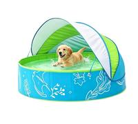 Foldable Pool Outdoor | Play Summer Bath Tub with Sunshade Canopy