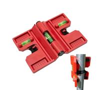 Foldable Post Level - Magnetic Horizontal Ruler, Composite Construction Tool, Heavy Duty Multi Angle Level, Accurate Bubble Vials, Workshop Carpentry Plumbing Repair Flooring Measurement