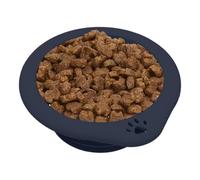 Foldable Silicone Dog Bowl, 300ml Portable Pet Water & Food Bowl, Lightweight and Sturdy, & Easy to Clean, Travel-Friendly Expandable Cup, Prefect for Dogs & Cats