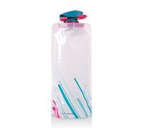 Foldable Sport Water Bottle - Foldable Water Bottle, Flexible Drink Bottle Pouches, 700ML Water Bottles, Ultra-light & Reusable Water Bag for Hiking, Adventure, Travel