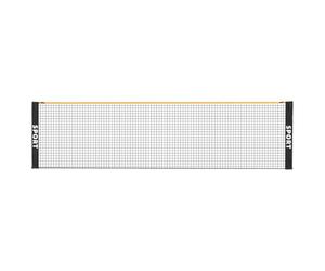 Foldable Sports Net - Adjustable Height Weatherproof Tennis and Volleyball Net for Backyard Fun, Indoor Outdoor Family Play, Kids Adults Training Nets for Court, Playground, Beach, Driveway