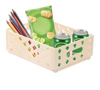 Foldable Storage Box Basket, Small Baskets for Organizing, Polyvalent Crate for Desktop and Home Kitchen, Ideal Container Organizer for Efficient Home Management and Stylish Storage