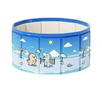 Foldable Swimming Pool - Outdoor Water Play Center with Drain Pipe Bath