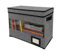 Foldable Transparent Window Comic Short Box Organizer