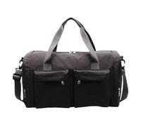 Foldable Travel Bag, Packable Duffle Bags for Travel, Wear-Resistant, Storable, Dy and Wet Expandable Luggage Tote for Work, Gym, Sports, Weekend Camping, Airplane, and Hospital Use, 25X45X21cm