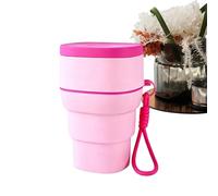 Foldable Travel Cup | Reusable Silicone Ice Ball Mold Drinking Bottle