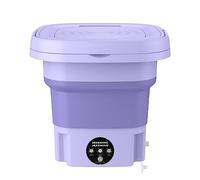 Foldable Washing Machines, Mini Machine à laver, Cleaning Machine Small Washer Camping Washing Machine RV Travel Laundry Small Items Cleaning
