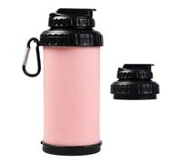 Foldable Water Bottles For Travel 750ml Large Silicone Bac Flask Wide Mouth