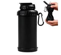 Foldable Water Bottles For Travel 750ml Large Silicone Bac Flask Wide Mouth