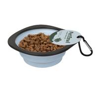 Foldable Water Bowl Dog, Foldable Dog Bowl, Foldable Dog Travel Bowl Food Dish | Pet Supplies Feeder with Carabiner Clip, Feeding Watering Dish for Camping Hiking Walking Pets