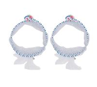 Folded Cat Tunnel Toy Interactive S Shape Spiral Tunnel with Plush Feather Toys for Indoor Cats Kittens Puppies Rabbits Ferrets Blue 2 Pcs