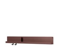 Folded Etagère 96x13 Rouge Foncé