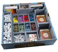 Le jeu spatial plié insère deux couches organisateur de stockage de jeu de socié