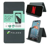 Folden Support de téléphone en avion, support flexible pour tablette et téléphone portable, support de téléphone portable pliable pour bureau, lit, tapis de course - Accessoires pour longs voyages en