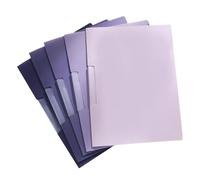 Folder De Document Manches Fichier Taille Lettre 5pcs Avec Des Organisateurs Résistants À L'eau Rotative Ouverte